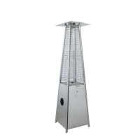 glass tube propane gas patio heater garden outdoor